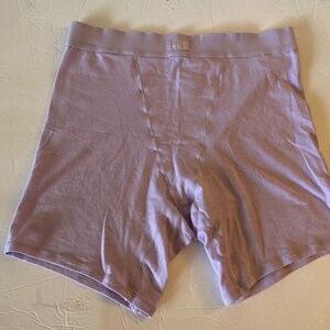 Skims  Womens Boxer Cotton Brief Large. NWOT